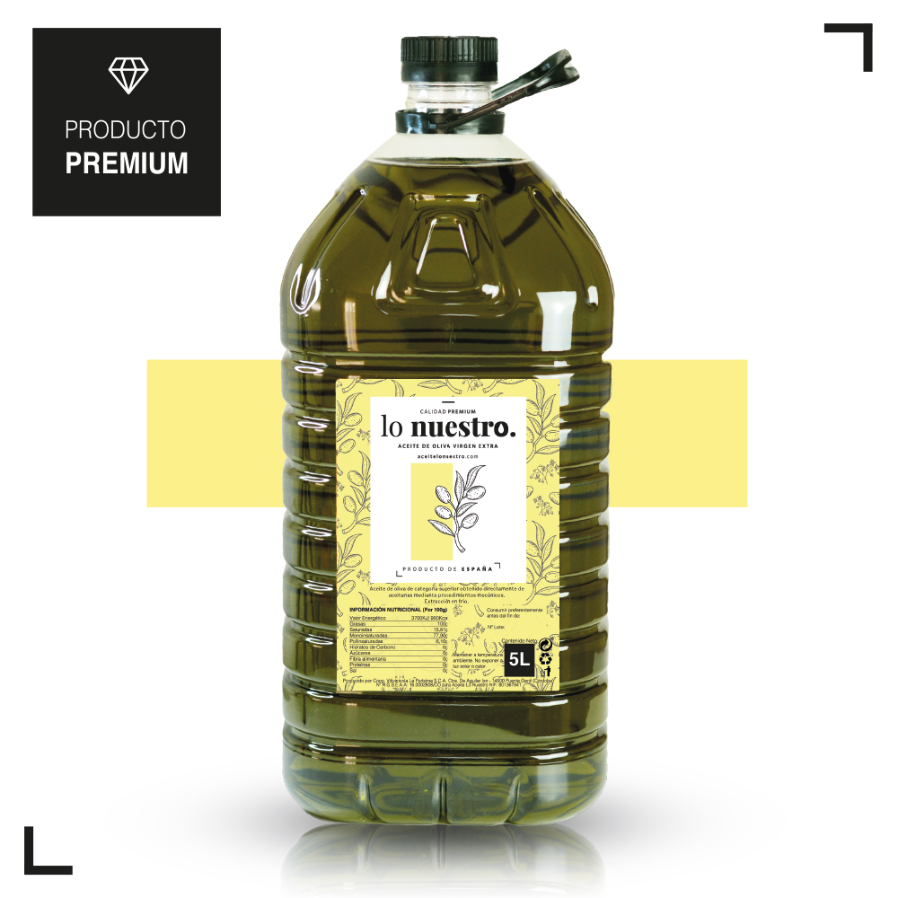 JAOlive 5 LITROS Aceite de oliva virgen extra 360º EXPERIENCE